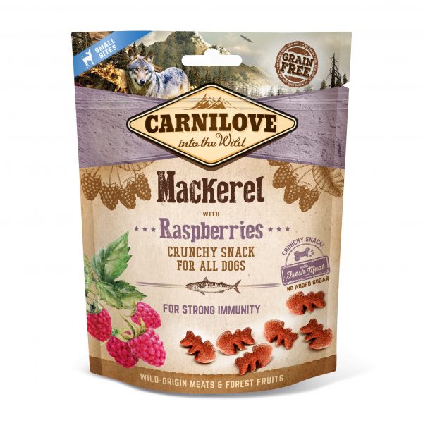 Carnilove Dog Crunchy Mack+Rasp 200g