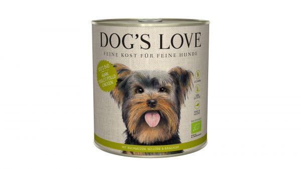 DOGSLOVE BIO Huhn 800gD