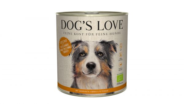 DOGSLOVE BIO Pute 800gD