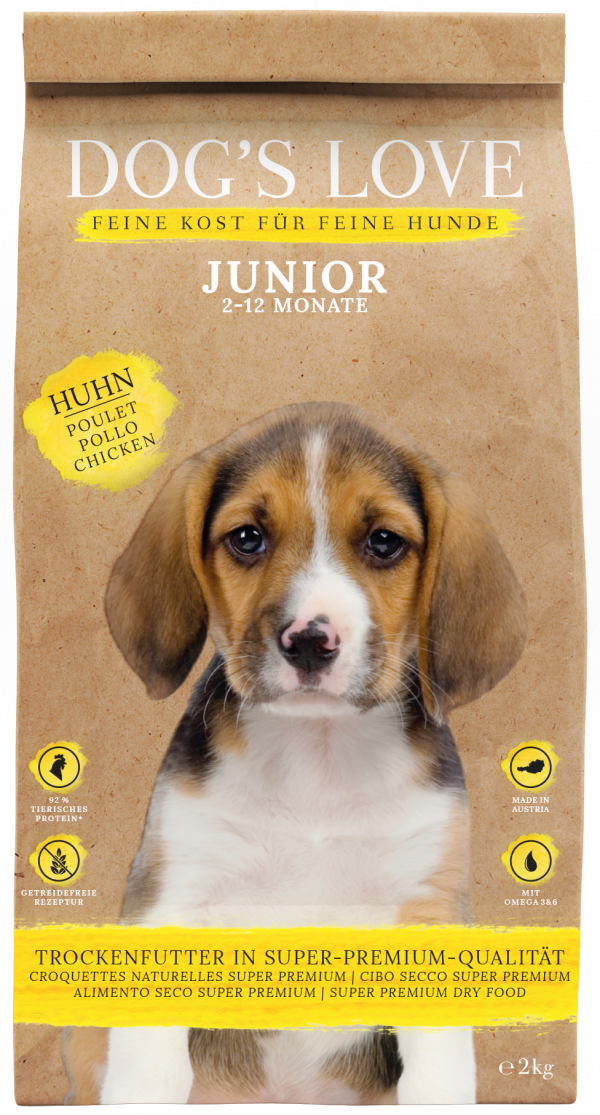 DOGSLOVE Junior Huhn 2kg