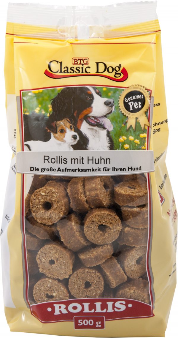 Classic Snack Rollis Huhn 500g