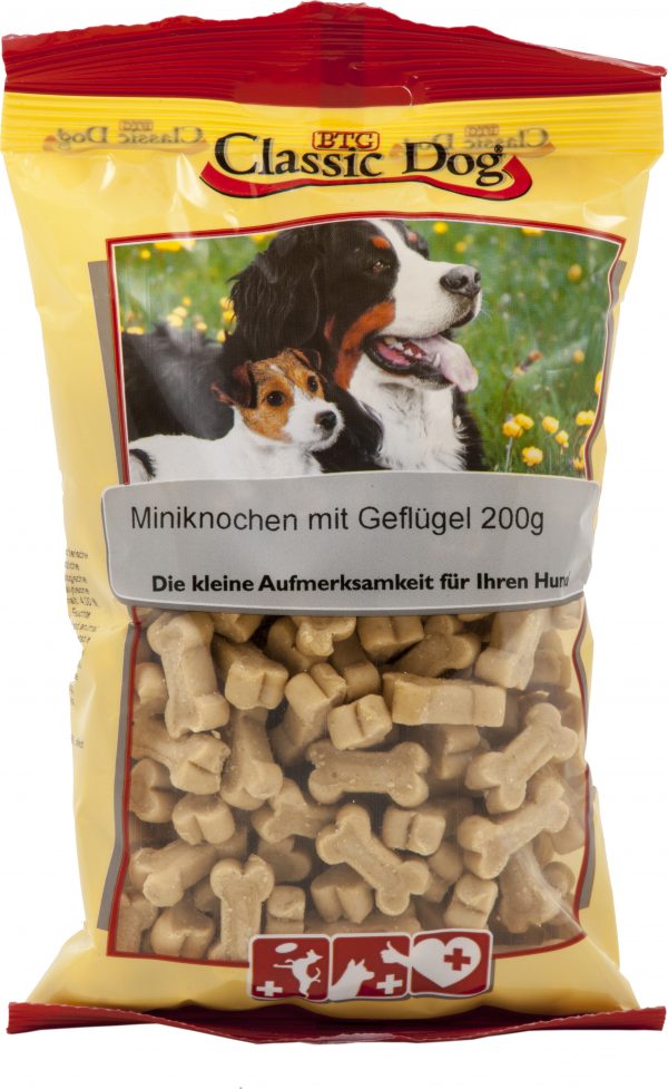 Classic Snack Miniknoch Geflüg.200g