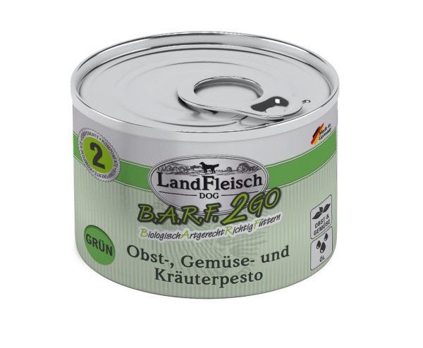 Landfleisch BARF2GO Pesto Grü 200g