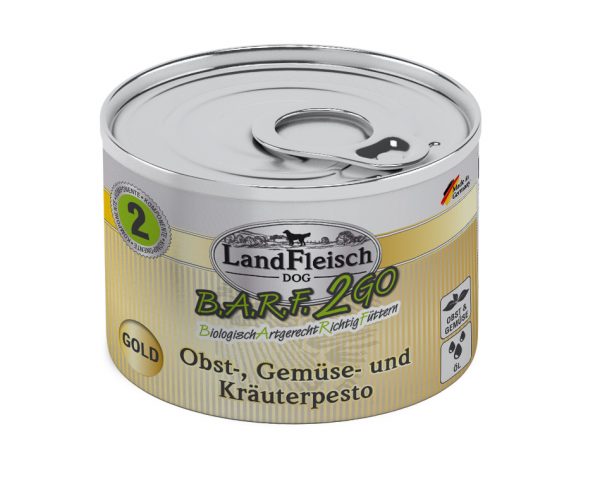 Landfleisch BARF2GO Pesto Gold 200g