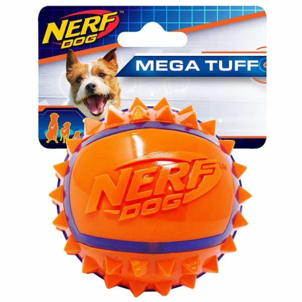 NERF DOG Mega Tuff TPR Spike Ball - 9 cm – Bild 3