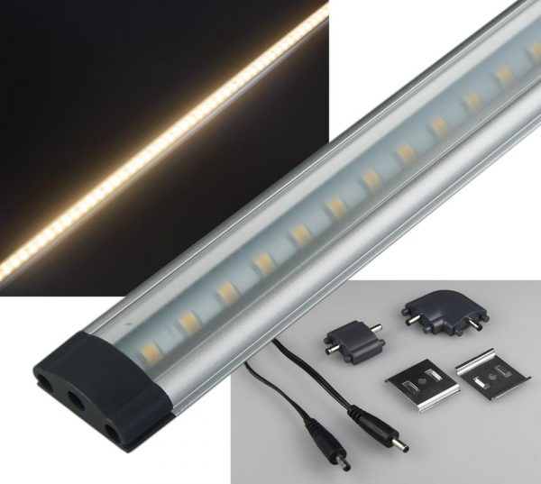 LED Unterbauleuchte ''CT-FL80'' 80cm, 660lm, 9 Watt, 3000K / warmweiß