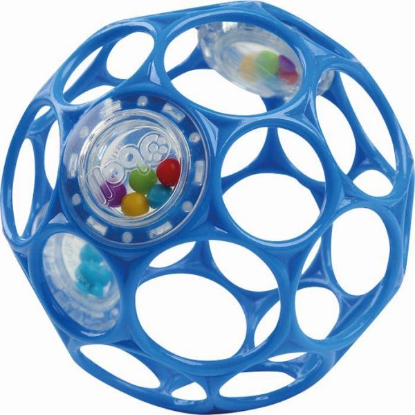 OBALL Rattle blau