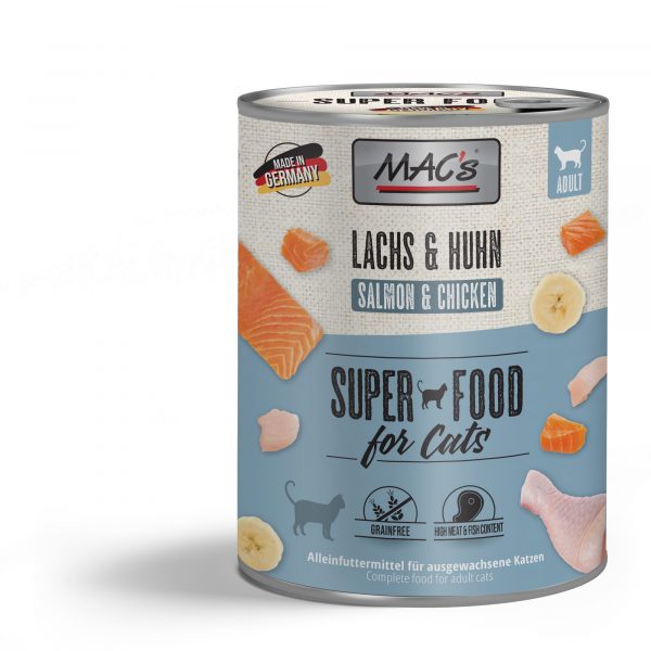 Macs Cat Lachs+Hünchen 800gD