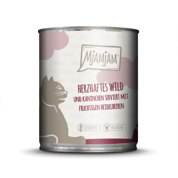 MjAMjAM Katze Wild+Kaninchen 800gD