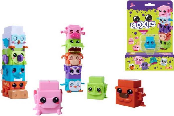 Bloxies Spielfiguren Serie 1, 4 Stk.